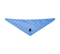 TOTTO - Bandana Perro, Talla M, Doble Cara con Estampado Diferente, Accesorios para Perros, Fabricado con 100% Poliéster, Resistente y Duradero, Fácil de Limpiar, Estampado Estrellas Azul