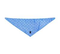TOTTO - Bandana Perro, Talla S, Doble Cara con Estampado Diferente, Accesorios para Perros, Fabricado 100% Poliéster, Resistente y Duradero, Fácil de Limpiar, Estampado Cohetes Verde y Marrón