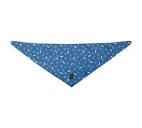 TOTTO - Bandana Perro, Talla S, Doble Cara con Estampado Diferente, Accesorios para Perros, Fabricado con 100% Poliéster, Resistente y Duradero, Fácil de Limpiar, Estampado Estrellas Azul