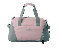 TOTTO - Bolsa de Deporte, Modelo Active Pro S, 45 x 25 x 20 cm, Capacidad 22 L, Asa de Mano, Correa Ajustable para Hombro, Argollas para Candado en Cremallera Principal, Color Keepsake Lilac