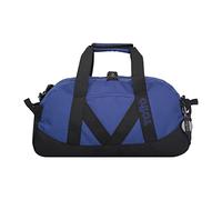 TOTTO - Bolsa de Deporte, Modelo Bungee, Dimensiones: 47 x 25 x 19, Capacidad 22 Litros, Asa de Mano y Correa Ajustable para Hombro, Argollas para Candado en Cremallera Principal, Color Azul