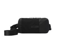 TOTTO - Bolsa de Pecho Hombre, Modelo Deploy, 12.5 x 25 x 3.5 cm, Bolso Bandolera 2 en 1, Riñonera, Porta Móvil, Bolsillo Secreto, Portallaves, Correas Ajustables, Accesorio de Viaje, Color Negro