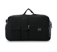 TOTTO - Bolsa de Viaje Cabina, Modelo Spa M, Medidas 53 × 29 × 22 cm, Capacidad 33 L, Bolsillo Específico para Calzado, Cremallera de Acceso Rápido, Manija Removible y Ergonómica, Color Malaga y Negro