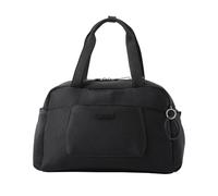 TOTTO - Bolsa de Viaje, Modelo Megumi L, Bolsa Gimnasio, Capacidad 23L, Bolsillo PC 16", Bolsillos para Botella, Correa Ajustable y Removible, Asa Ergonómica, Correa para Maleta, Color Duffle Negro