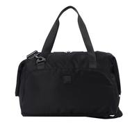 TOTTO - Bolsa de Viaje, Modelo Weekender M, Bolsa Gimnasio, Capacidad 20L, 3 Compartimentos, Bolsillo para PC, Argolla para Candado en Cremallera, Asa para Hombro, Correa para Maleta, Color Negro