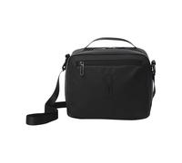 TOTTO - Bolsa Térmica Porta Alimentos 8 L, Modelo Deploy, Bolsa Comida Trabajo con Tupper, Bolsillo Posterior, Asa de Mano, Correa Ajustable y Removible, Pasador para Mochila Ruedas, Color Negro