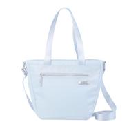 TOTTO - Bolsa Térmica Porta Alimentos 8 L, Modelo Pasiflora, Medidas 27 x 22.5 x 12.5 cm, Bolsa Comida Trabajo, Bolsillo Delantero con Cremallera, Asa para Hombro, Correa Removible, Color Halogen Blue