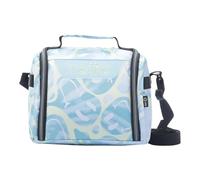 TOTTO - Bolsa Térmica Porta Alimentos 8 L, Modelo Resaltador, 25 x 20 x 17 cm, Portameriendas Infantil, Apertura 180º, Asa de Mano, Correa Ajustable, Pasador para Mochila con Ruedas, Color Happy Flow