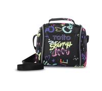 TOTTO - Bolsa Térmica Porta Alimentos 8L, Modelo Resaltador, 25 x 20 x 17 cm, Portameriendas Infantil, Apertura 180º, Asa de Mano, Correa Ajustable, Pasador para Mochila con Ruedas, Color Letry
