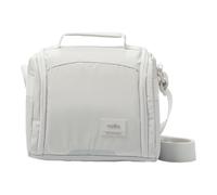 TOTTO - Bolsa Térmica Porta Alimentos 9 L, Modelo Grafito, 25.5 x 20.5 x 18.5 cm, Bolsa Comida Trabajo, Apertura 180º, Asa de Mano, Correa Ajustable y Removible, Pasador para Ruedas, Color White Sand