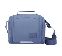 TOTTO - Bolsa Térmica Porta Alimentos 9 L, Modelo Grafito, 25.5 x 20.5 x 18.5 cm, Bolsa Comida Trabajo, Apertura 180º, Asa de Mano, Correa Ajustable y Removible, Pasador para Ruedas, Color Meli Azul