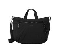 TOTTO - Bolso Crossbody Mujer, Modelo Escandinavia L, Capacidad 23 L, Compartimento Pc 14", Bolsillo Interno con Cremallera, Portallaves, Asa de Mano, Correa Larga y Ajustable, Color Negro