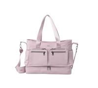 TOTTO - Bolso Duffle Bag, Modelo Sahara, Capacidad 24 L, Compartimento Pc 16", Bolsillo Interno para Botella, Asa Hombro, Correa Larga y Removible, Pasador Maleta, Color Keepsake Lilac