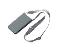 TOTTO - Bolso Móvil Mujer, Modelo Style, Porta Móvil, Bolso Bandolera con Sistema RFID Blocker, Organizador Tarjetas, Bolsillo Cremallera, Cierre Solapa, Correa Ajustable y Extraíble, Color Monument