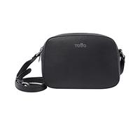 Totto - Heal: Bolso para mujer en color negro con diseño elegante y práctico para llevar contigo todo lo que necesitas durante el día, ya sea para el trabajo, la universidad o para salir a pasear.