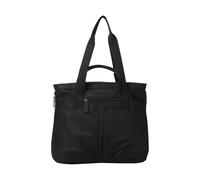 TOTTO - Bolso Ordenador Portátil Mujer, Modelo Cresa, Capacidad 21 L, Bolso Expandible, Bolsillo Portátil 14", Bolsillo Interno Cremallera, Asa de Mano y de Hombro, Pasador para Maleta, Color Negro