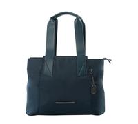 TOTTO - Bolso Ordenador Portátil Mujer, Modelo Kito, Capacidad 24 L, 2 Compartimentos Separados, Bolsillo Portátil 14", Bolsillo Interno Cremallera, Asas Largas Hombro, Portallaves, Color Salute Azul