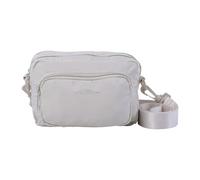 TOTTO - Bolso Riñonera Mujer, Modelo Funty, Dimensiones 20 x 13 x 7.5 cm, 2 Compartimentos con Cremallera, Correa Larga para Hombre y Correa Oculta para Riñonera, Color Beige White Sand