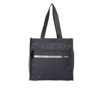 TOTTO - Bolso Shopper Green Code M - Bolso de mujer - Color Negro - Poliester - Varios bolsillos