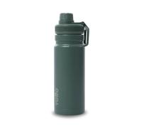 TOTTO - Botella de Agua Térmica, 550 ml, Modelo Jettes 550, Botella Deportiva, Botella Térmica con Rejilla Infusión, Mantiene Bebidas Frías o Calientes, Ideal para Gym u Oficina, Color Smoke Pine