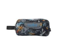 TOTTO - Estuche Escolar 3 Compartimentos, Modelo Agapec, Estuche Grande, Dimensiones 23 x 11.5 x 10.5 cm, Asa Lateral, Tiradores Ergonómicos con PVC, Tejido Resistente, Estampado Okubo