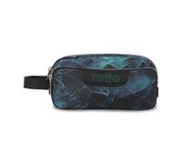 TOTTO - Estuche Escolar 3 Compartimentos, Modelo Agapec, Estuche Grande, Dimensiones 23 x 11.5 x 10.5 cm, Asa Lateral, Tiradores Ergonómicos con PVC, Tejido Resistente, Estampado Gelido