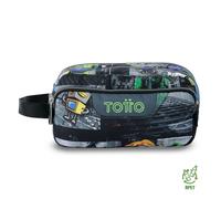 Totto Estuche escolar Agapec Material: Poliéster reciclado 23 x11.5 x 10.5 cm Grafer