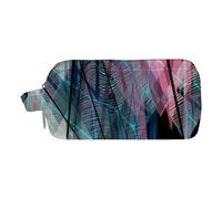 TOTTO - Estuche Escolar Dos Compartimentos, Modelo Chizal, Estuche Grande, Dimensiones 24 x 12 x 8.5 cm, Asa Lateral, Repelente a Líquidos, Compacto y Resistente, Estampado Fragment Blanco