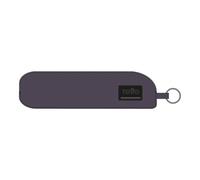TOTTO - Estuche Escolar Pequeño, Modelo Kijal, Estuche Juvenil, Dimensiones 6 x 22.5 x 2 cm, Una Sola Cremallera, Argolla para Colgar en la Mochila, Resistente y Duradero, Color Gris Periscope