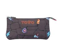 TOTTO Estuche Escolar Tres Compartimentos Estampado Videojuego - Tablero