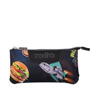 Totto - Estuche Escolar Tablero Llevar tu Material a la Escuela - con Tres Compartimentos - Diseño Galaxia