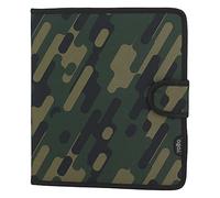 TOTTO Folder Tela tamaño A4 Portadocumentos, Unisex Adulto, Verde, ESTÁNDAR