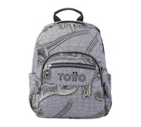 TOTTO MA04ECO003-2220J-4Y5, Mochila Unisex niños, Gris, S
