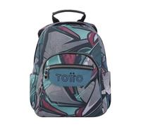 TOTTO MA04ECO003-2226J-4Y7, Mochila Unisex niños, Estampado, S