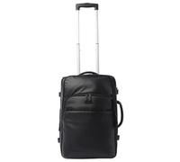 TOTTO - Maleta Cabina Tela, Modelo City S, 40 x 55 x 25 cm, Capacidad 34 L, Bolsillo Portáil 16 Pulgadas, 2 Ruedas, Bolsillo Botella, Correas Internas, Argollas para Candado, Color Negro