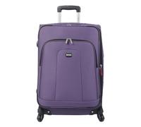TOTTO - Maleta de Viaje Tela, Modelo Andromeda 2.0, Maleta Mediana, 49 x 77 x 33cm, Capacidad 108 L, Ruedas 360º, Manija Telescópica, Correa de Compresión Interna, Argollas para Candado, Color Morado
