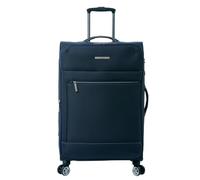 TOTTO - Maleta de Viaje Tela, Modelo Liviana, Maleta Mediana, Capacidad 73 L, Bolsillos Acceso Rápido, Ruedas Dobles Giro 360º, Manija Telescópica, Correas Internas, Candado TSA, Color Salute Azul