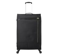 TOTTO - Maleta de Viaje Tela, Modelo Travel Lite M, Maleta Mediana, 45.5 x 66 x 23.5 cm, Capacidad 54L, Ruedas 360º, Manija Telescópica, Correa de Compresión Interna, Candado TSA, Color Negro