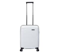 TOTTO - Maleta Pequeña con Ruedas, Modelo Traveler, 45.5 x 66 x 31.5 cm, Capacidad 82 L, Rígida y Expandible, Ruedas 360º, Manija Telescópica, Correas de Compresión Internas, Candado TSA, Color Blanco