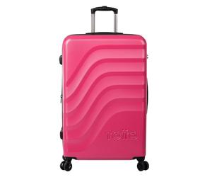 Totto - Maleta rígida expandible - Brazy + - Maleta Grande - Deco Rose - Color Rosa - Equipaje de Cabina - Sistema expandible - Sistema TSA - Forro de poliéster