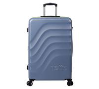 Totto - Maleta rígida expandible - Brazy + - Maleta Grande - Folkstone Gray - Color Azul - Equipaje de Cabina - Sistema expandible - Sistema TSA - Forro de poliéster