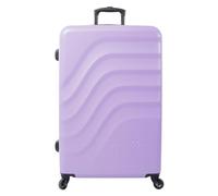 TOTTO - Maleta Rígida Grande, Modelo Bazy, 51.8 x 78.8 x 30 cm, Capacidad 120 L, Alta Resistencia a Impactos, Ruedas 360º, Manija Telescópica, Correas de Compresión Internas, Candado TSA, Color Morado