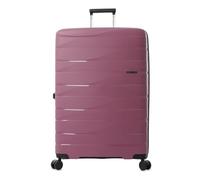 TOTTO - Maleta Rígida Grande, Modelo Glide L, 49.5 x 69.5 x 31.5 cm, Capacidad 124L, Resiste Impactos, Ruedas Dobles con Giro 360º, Manija Telescópica, Correas Internas, Candado TSA, Color Malaga Rosa