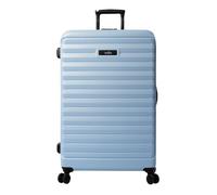 TOTTO - Maleta Rígida Grande, Modelo Harbor L, 51.8 x 72.8 x 30 cm, Capacidad 115L, Resistente a Impactos, Ruedas 360º, Manija Telescópica, Correas Internas, Candado 3 Dígitos, Color Angel Falls Azul