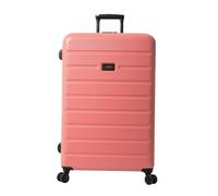 TOTTO - Maleta Rígida Grande, Modelo Harbor L, 51.8 x 72.8 x 30 cm, Capacidad 115L, Resistente a Impactos, Ruedas 360º, Manija Telescópica, Correas Internas, Candado 3 Dígitos, Color Georgia Peach