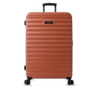 TOTTO - Maleta Rígida Grande, Modelo Helios L 2.0, 48.3 x 70.8 x 28 cm, Capacidad 115L, Resistente a Impactos, Ruedas 360º, Manija Telescópica, Correas Internas, Candado 3 Dígitos, Color Sunset Amber