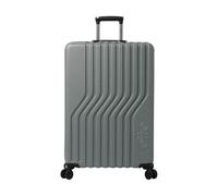TOTTO - Maleta Rígida Grande, Modelo Nomad L, 47 x 65 x 28 cm, Capacidad 85 L, Resistente a Impactos, Ruedas Dobles 360º, Manija Telescópica, Correas Internas, Candado 3 Dígitos, Color Monument Gris