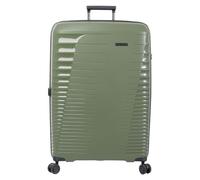 Totto - Maleta Rígida Grande, Modelo Traveler, 51.5 x 76.5 x 35.5 cm, Capacidad 139 L, Expandible, Ruedas 360º, Manija Telescópica, Correas de Compresión Internas, Candado TSA, Color Verde