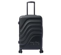 TOTTO - Maleta Rígida Mediana, Modelo Bazy+, 43.5 x 69 x 26 cm, Capacidad 64L, Expandible, Resistencia a Impactos, Ruedas 360º, Manija Telescópica, Correas Internas, Candado TSA, Color Negro