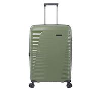 TOTTO - Maleta Rígida Mediana, Modelo Traveler, 45.5 x 66 x 31.5 cm, Capacidad 82 L, Expandible, Ruedas 360º, Manija Telescópica, Correas de Compresión Internas, Candado TSA, Color Verde